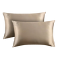 Double Silk Pillow Case Beige