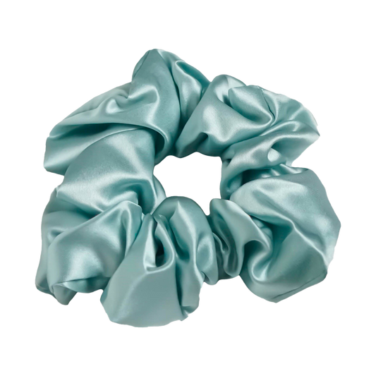 Single Large Green Scrunchie