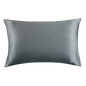 Single Silk Pillow Case Light Grey